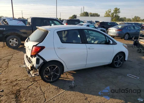 2017 Toyota Yaris L из США, поврежденный, VIN VNKKTUD37HA078722